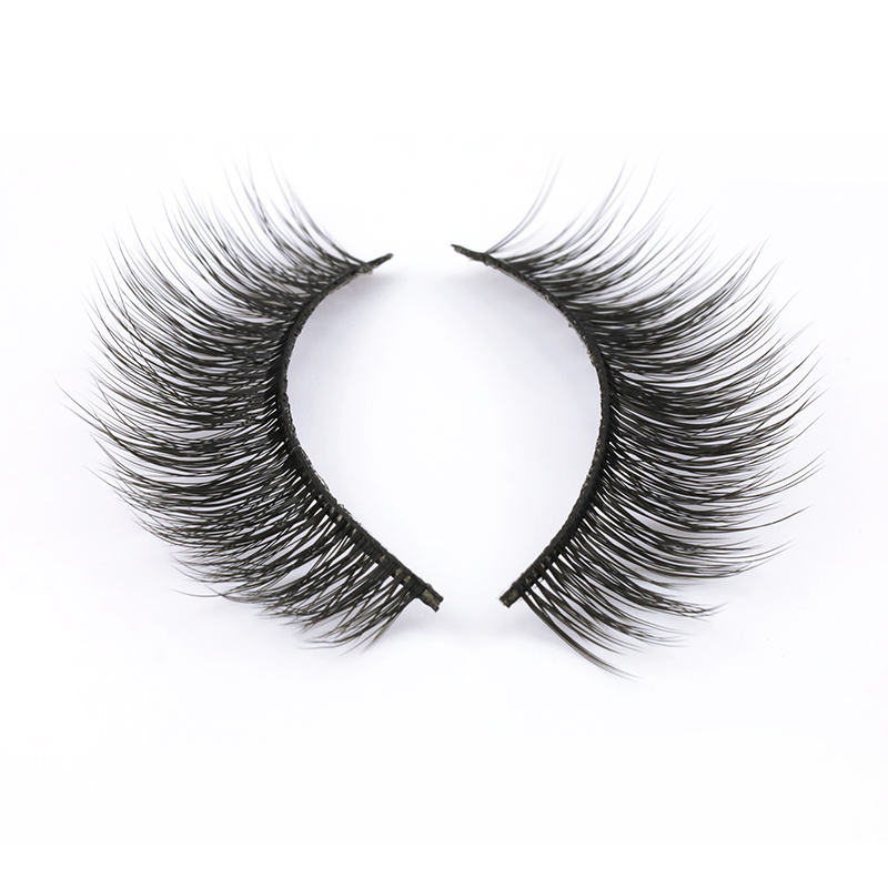 Wholsale Price for Premium Silk Strip Lashes Free Samples Acceptable with Private Box Soft and Lightweight Eyelashes YY107